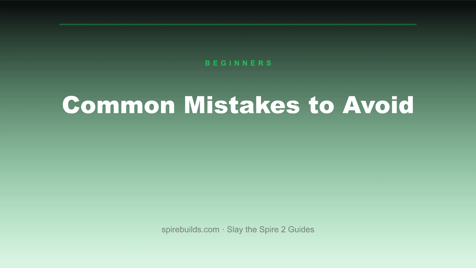 Common Mistakes to Avoid