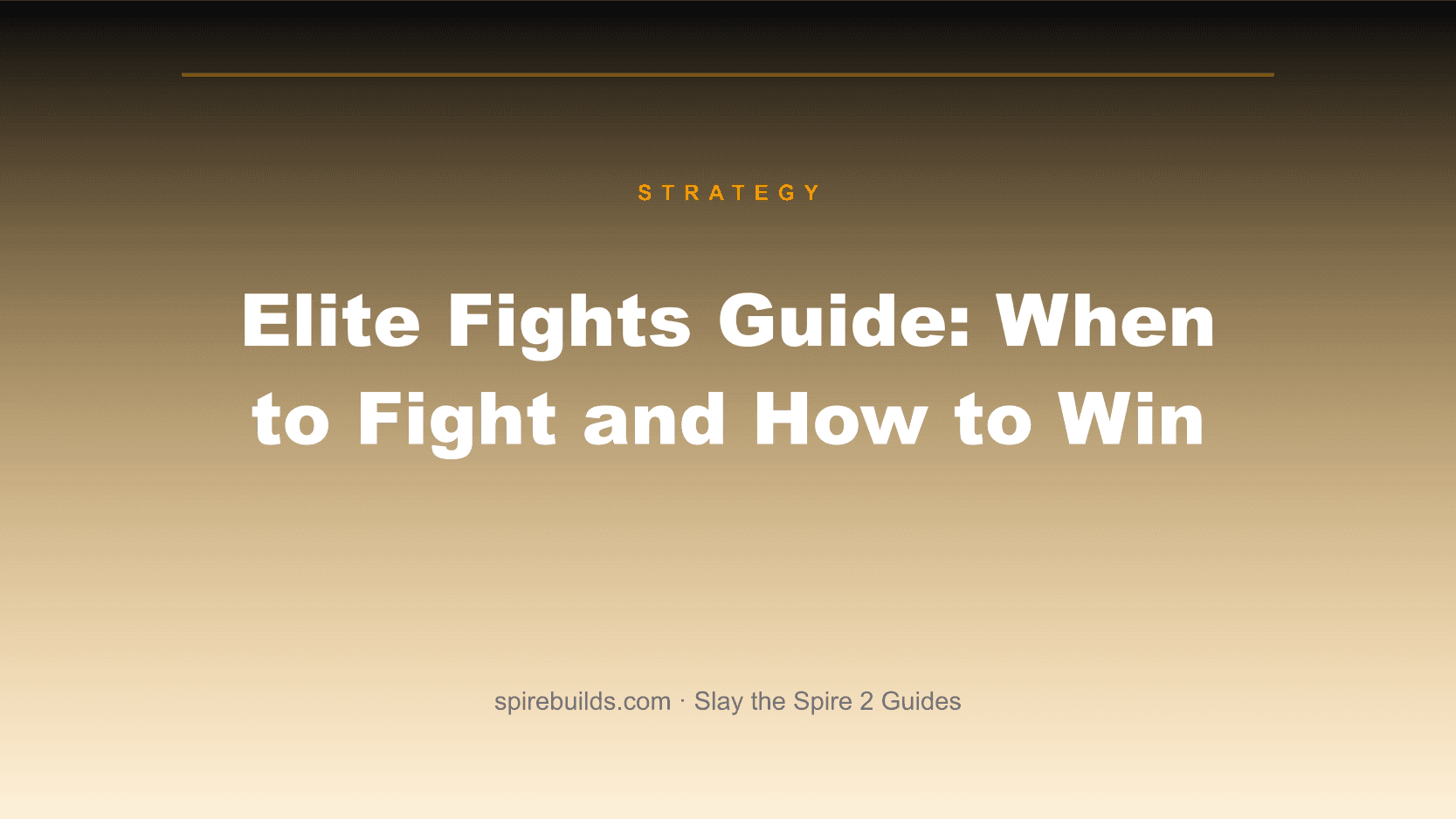 Elite Fights Guide: When to Fight and How to Win