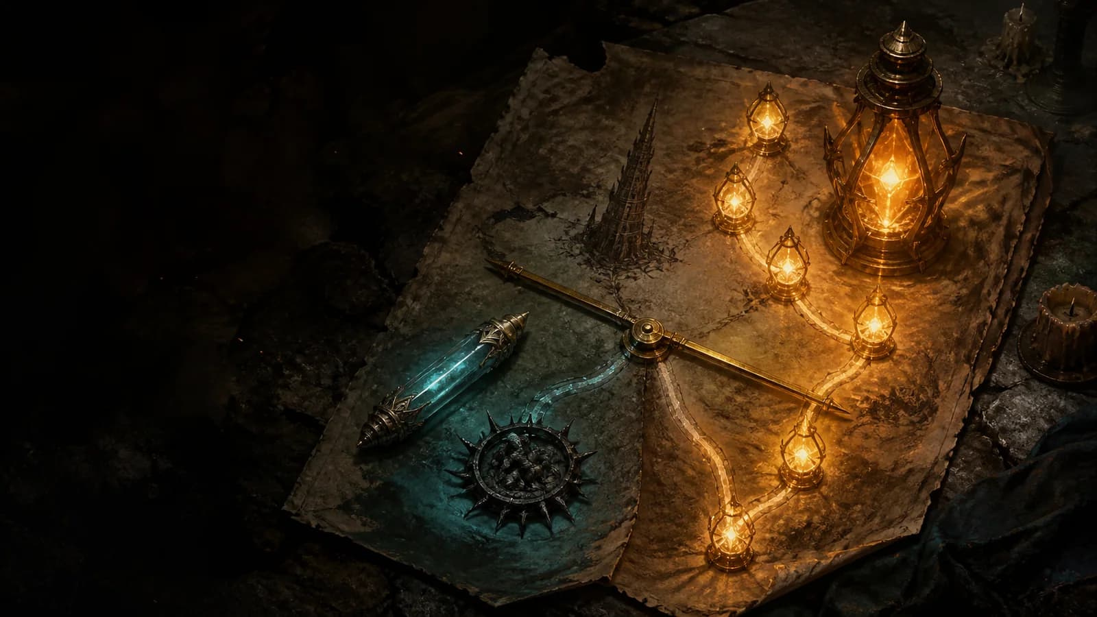 Neow's Abundance and Dowsing Rod Guide strategy guide cover