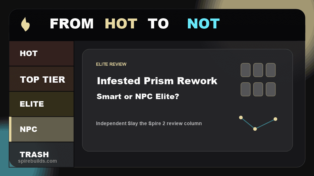 Infested Prism Heat Check: Smart Rework or NPC Elite?