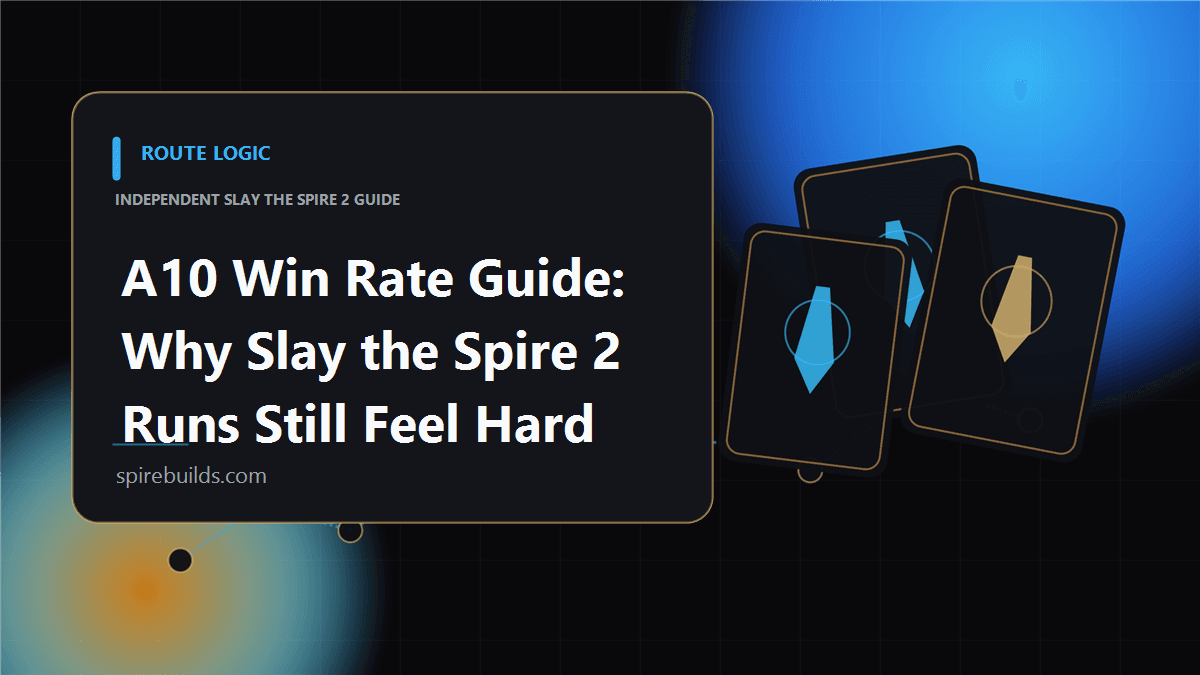 A10 Win Rate Guide: Why Slay the Spire 2 Runs Still Feel Hard