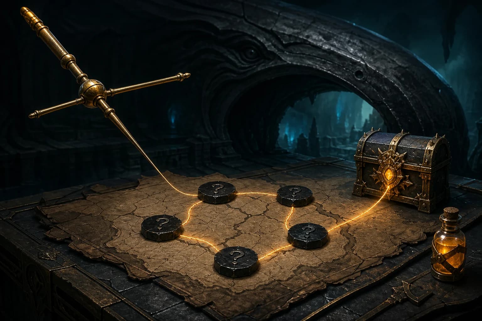 Neow's Abundance and Dowsing Rod Guide strategy guide cover
