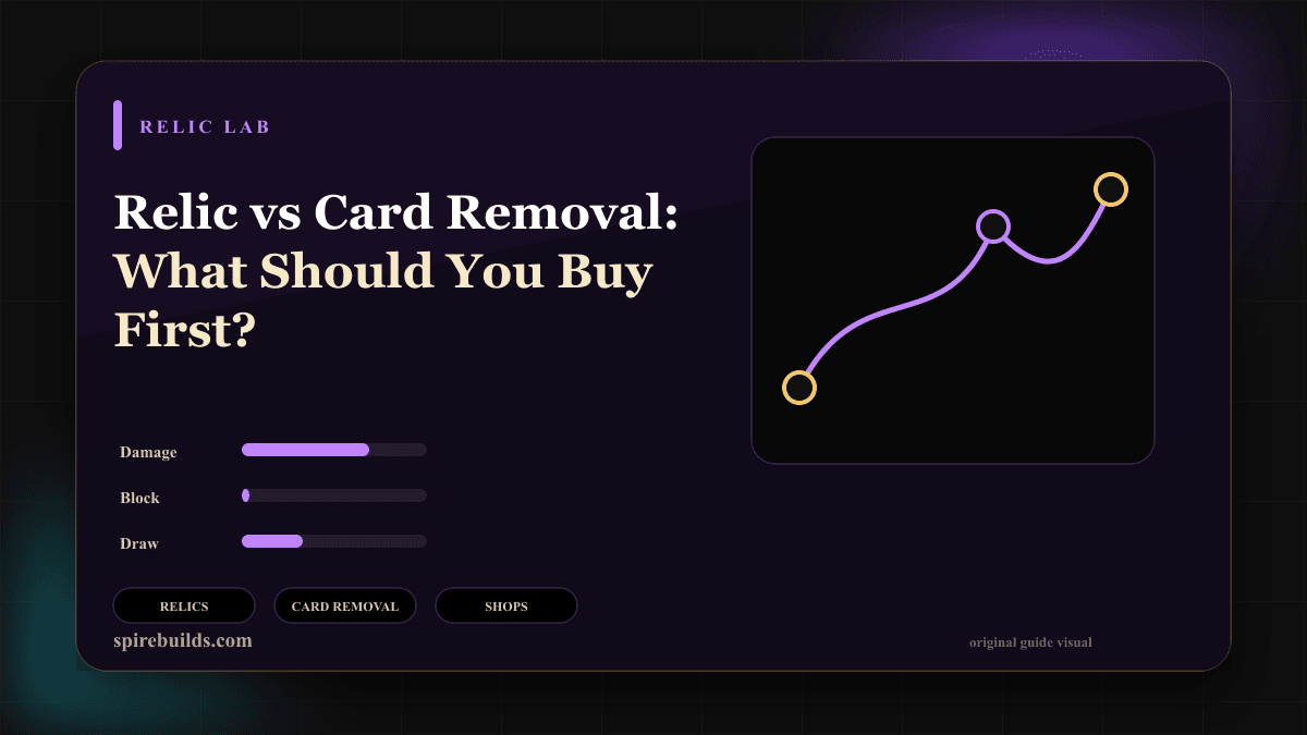 Relic vs Card Removal: What Should You Buy First?