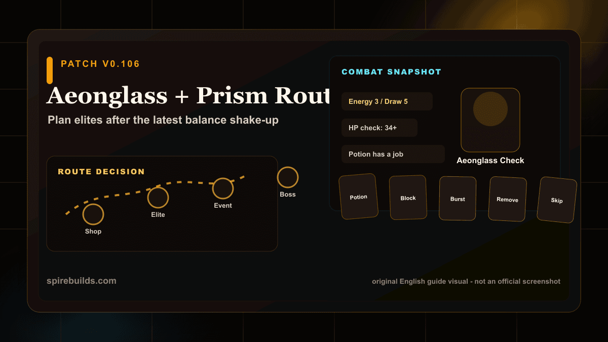 v0.106 Aeonglass and Infested Prism Routing Guide
