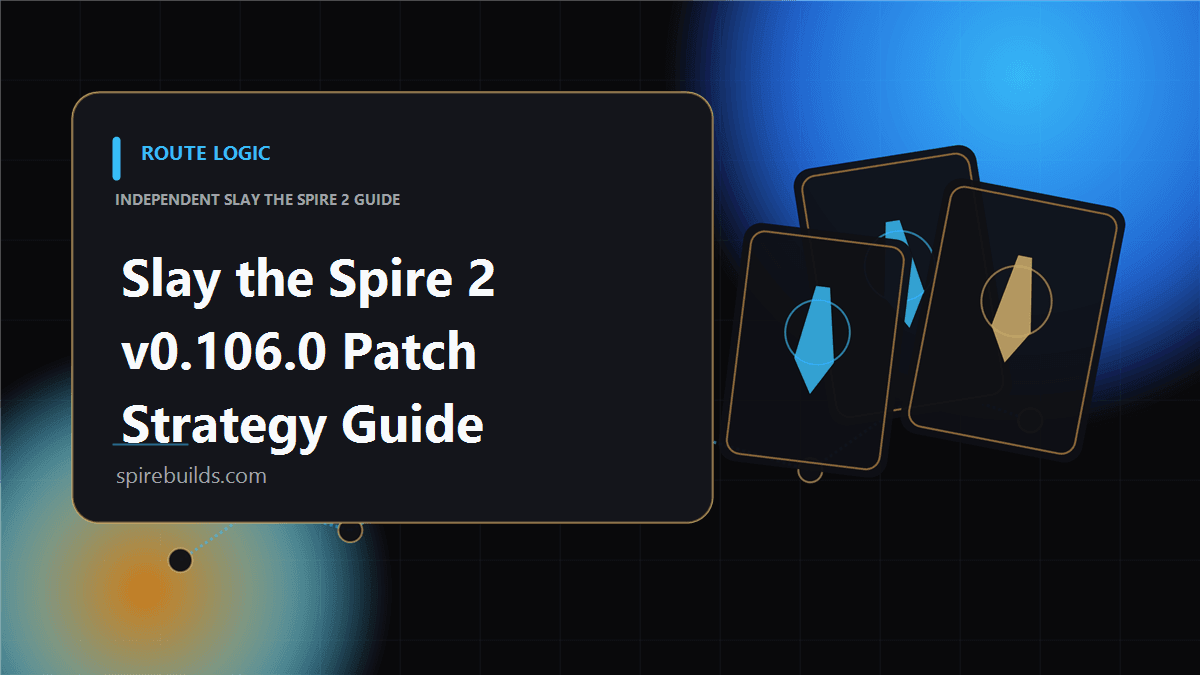Slay the Spire 2 v0.106.0 Patch Strategy Guide